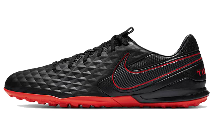 Nike Tiempo Legend 8 Pro TF Turf 'Black Red' AT6136-060