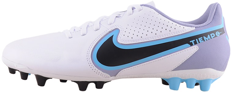 耐克Tiempo传奇9代Academy AG白黑蓝足球鞋 DB0627-146 Buy 耐克Tiempo传奇9代Academy AG白黑蓝足球鞋 DB0627-146