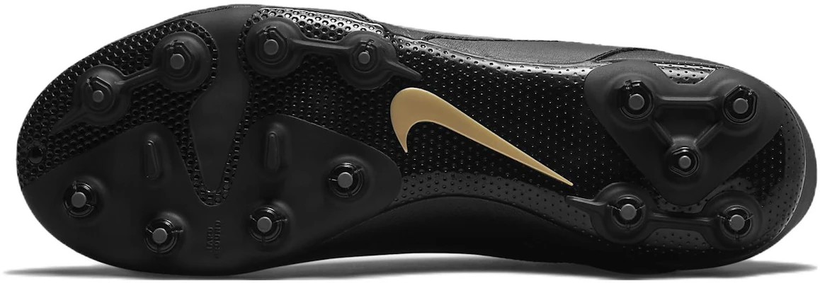 Nike Tiempo Legend 9 Academy HG ''Nero Oro'' DB0626-007 Details for Nike Tiempo Legend 9 Academy HG ''Nero Oro'' DB0626-007