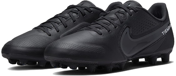Nike Tiempo Legend 9 Academy HG 'Triple Black' Hitam Sepenuhnya DB0626-001 Lookbook Nike Tiempo Legend 9 Academy HG 'Triple Black' Hitam Sepenuhnya DB0626-001