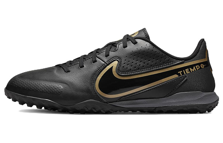 Buy 耐吉 Tiempo Legend 9 Academy TF 草地足球鞋 男女同款 黑金