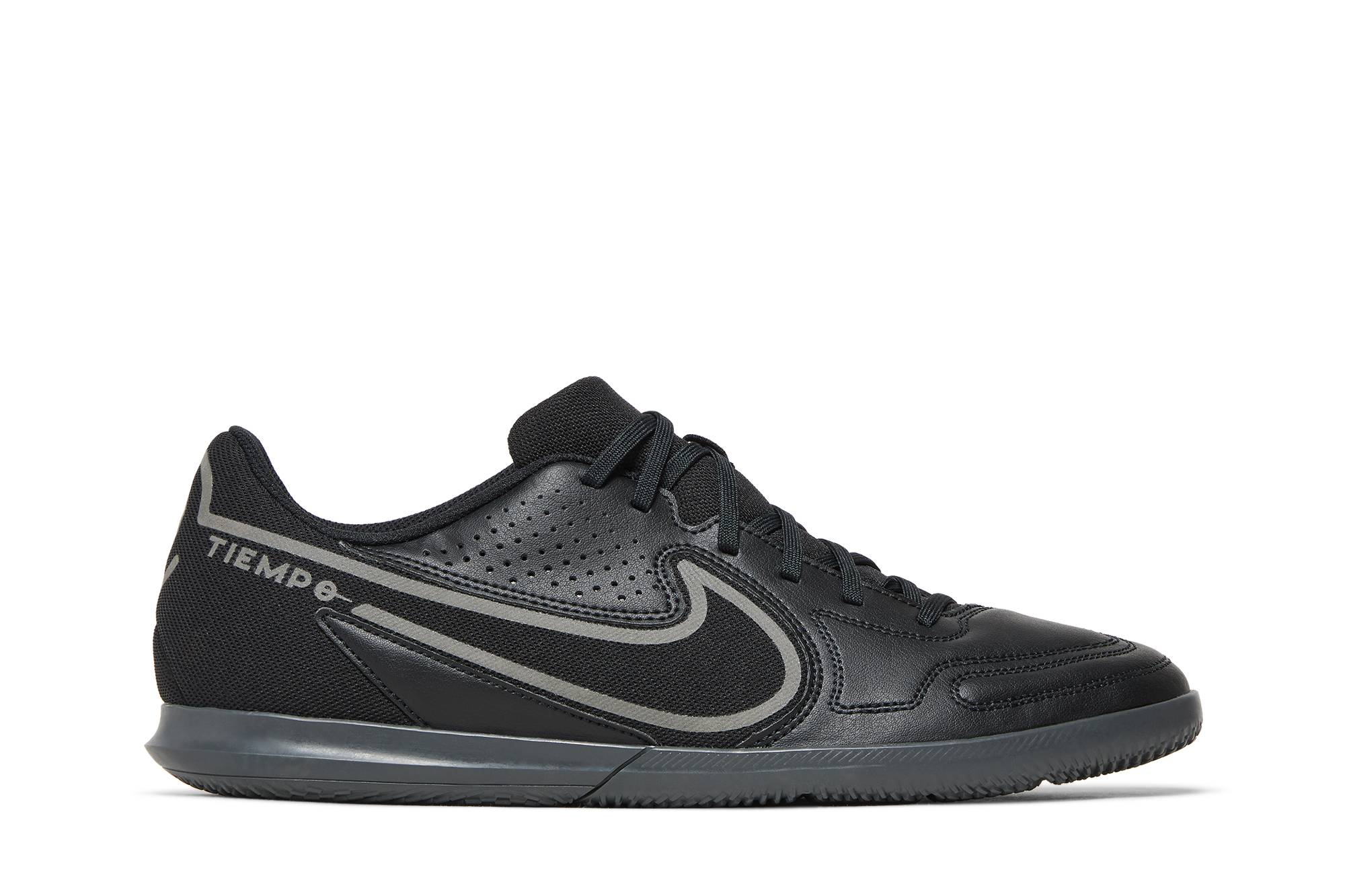 Nike Tiempo Legend 9 Club IC 'Black Metallic Bomber Grey' DA1189-004