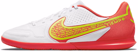 Nike Tiempo Legend 9 Club IC 'White Pink Yellow' DA1189-176 Nike Tiempo Legend 9 Club IC 'White Pink Yellow' DA1189-176