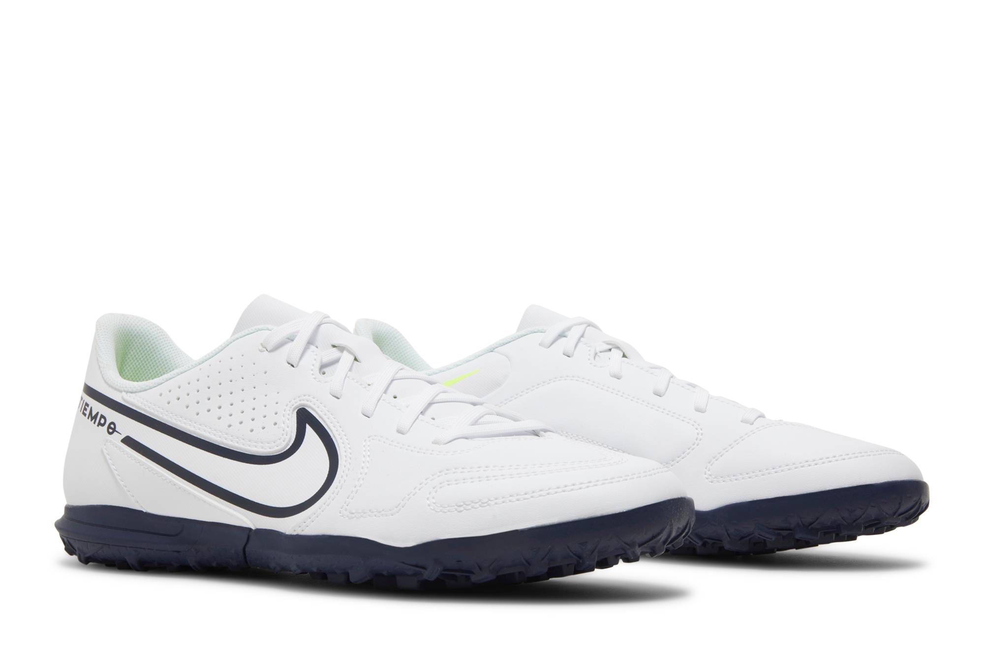 Cheap 耐克Tiempo传奇9 Club TF ‘白色黑蓝’ DA1193-174