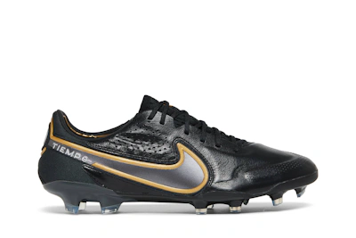 Nike Tiempo Legend 9 Elite FG 'Black Metallic Gold'