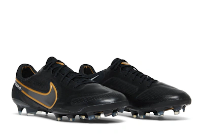 Nike Tiempo Legend 9 Elite FG 'Black Metallic Gold'