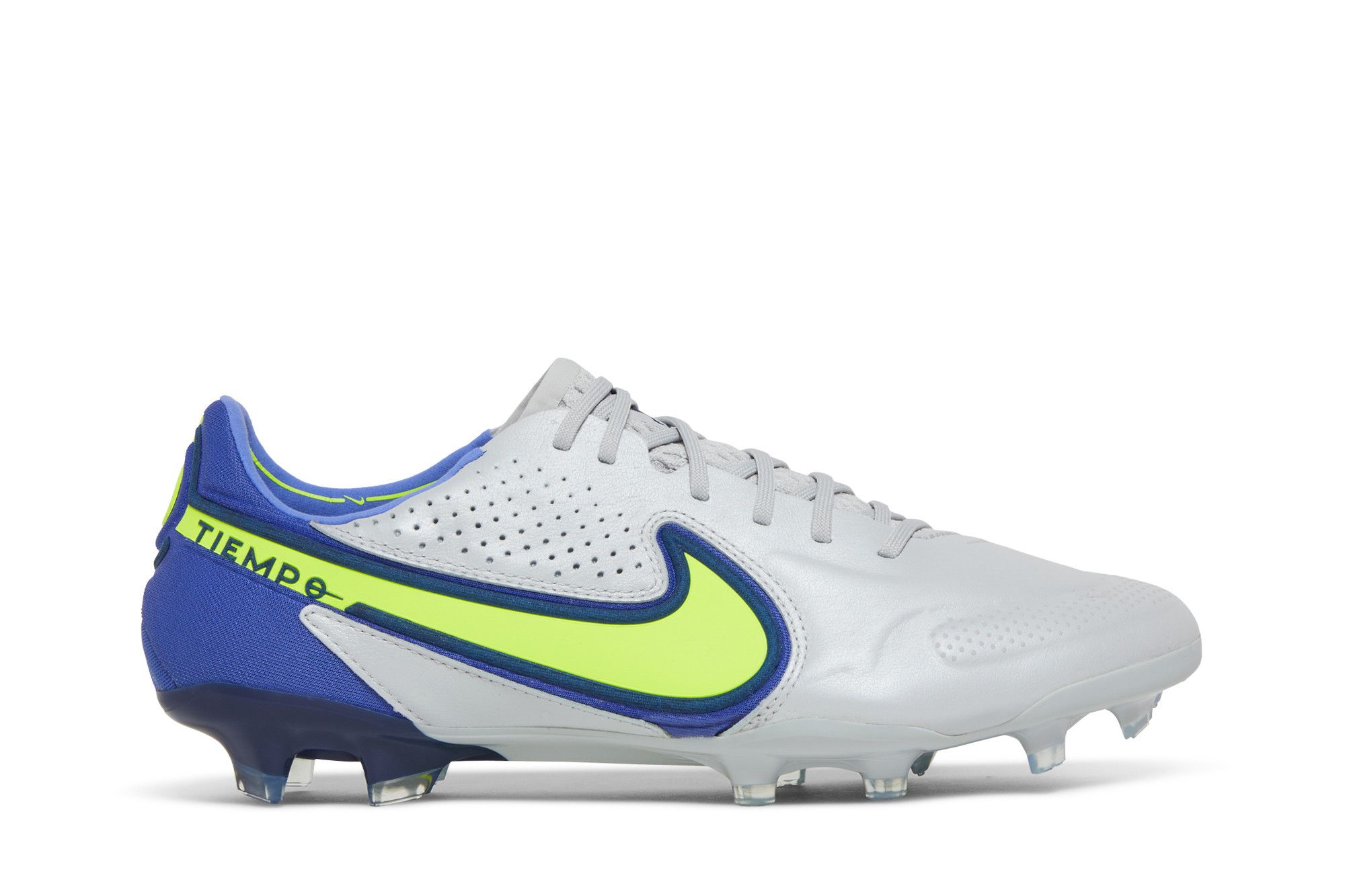 Nike Tiempo Legend 9 Elite FG 'Grey Fog Sapphire' CZ8482-075