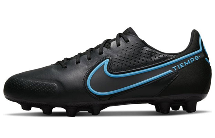 Nike Tiempo Legend 9 Elite HG 'Black Blue' DB0823-004