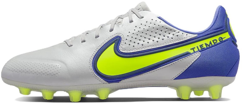 Sepatu Sepak Bola Nike Tiempo Legend 9 Elite HG Abu/Biru/Hijau Low-Top DB0823-075 Buy Sepatu Sepak Bola Nike Tiempo Legend 9 Elite HG Abu/Biru/Hijau Low-Top DB0823-075