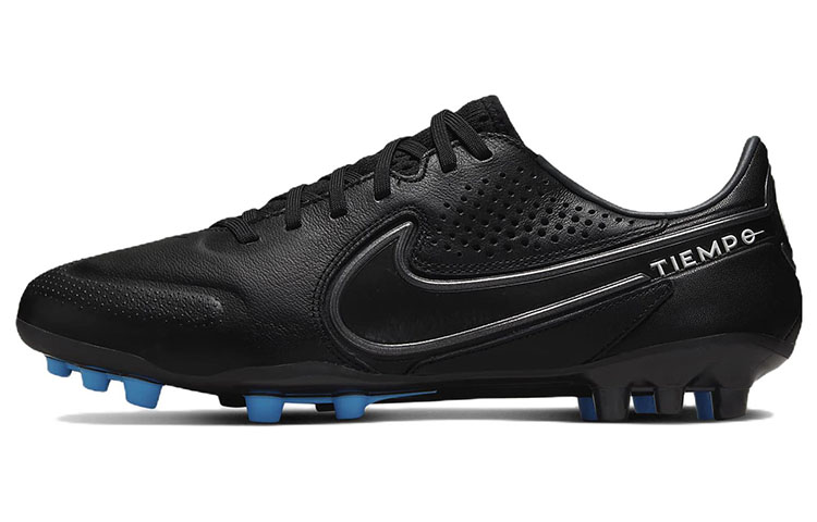 Nike Tiempo Legend 9 Pro AG-Pro Black White Light Photo Blue DB0448-001