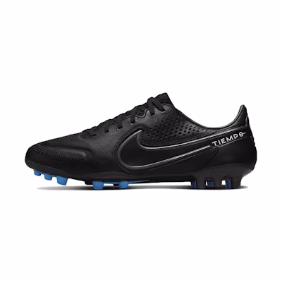 Nike Tiempo Legend 9 Pro AG-Pro Black White Light Photo Blue