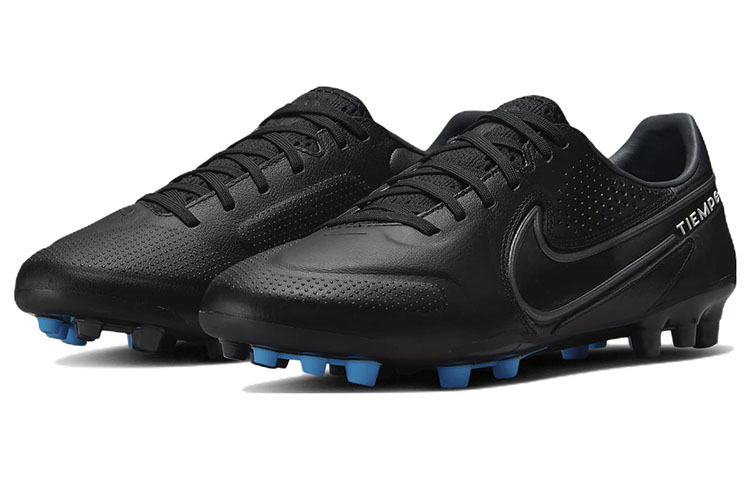 Lookbook Nike Tiempo Legend 9 Pro AG-Pro Hitam Putih Biru Muda Foto DB0448-001