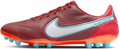 Nike Legend 9 Pro AG Soccer Shoes Red/Orange DB0448-616 Nike Legend 9 Pro AG Soccer Shoes Red/Orange DB0448-616