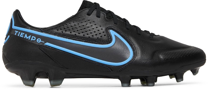 Nike Tiempo Legend 9 Pro FG 'Hitam Biru Hero' DA1175-004 Buy Nike Tiempo Legend 9 Pro FG 'Hitam Biru Hero' DA1175-004