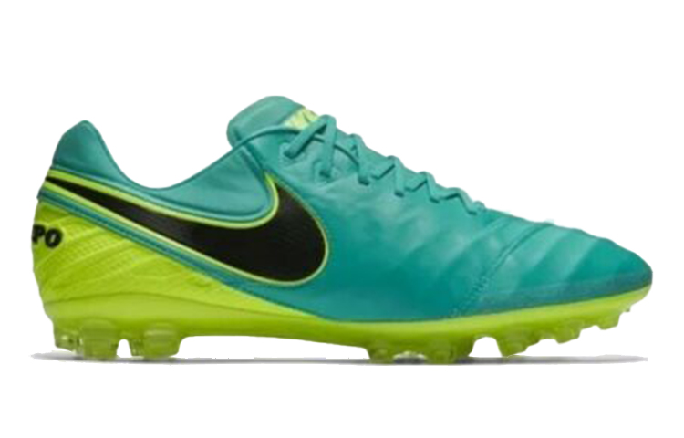 Order Nike Tiempo Legend VI FG 'Hitam Hijau' Tapak Keras 819177-308