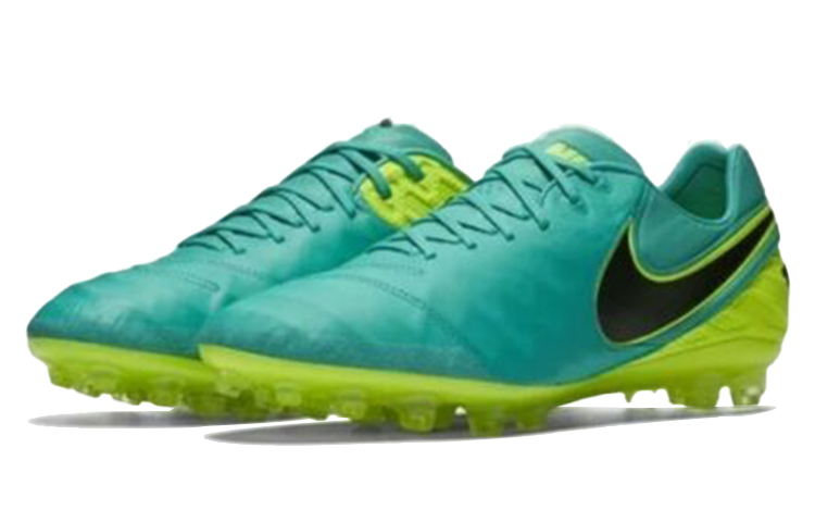 Lookbook Nike Tiempo Legend VI FG 'Hitam Hijau' Tapak Keras 819177-308