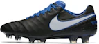 Buy Nike Tiempo Legend VI FG Terrain Ferme Noir Bleu 819177-014