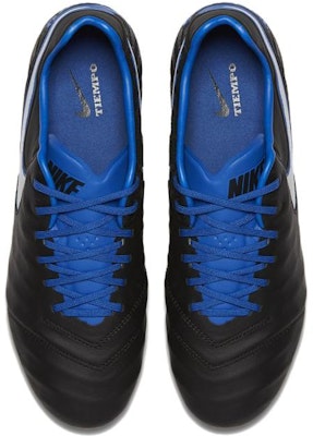 ナイキ ティエンポ レジェンド 6 FG 黒/青 819177-014 Shop ナイキ ティエンポ レジェンド 6 FG 黒/青 819177-014