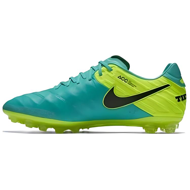 Nike Tiempo Legend VI FG Firm Ground 'Black Green' 819177-308