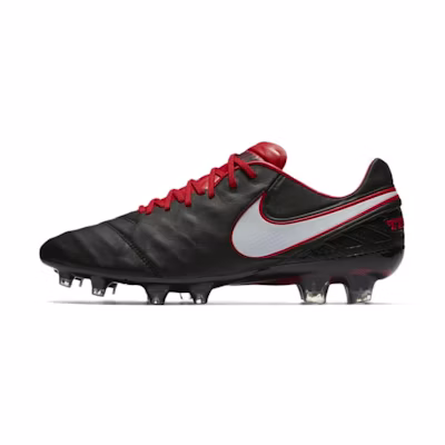 Nike Tiempo Legend VI FG Firm Ground 'Black Red'