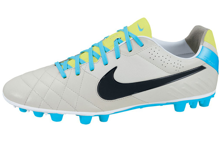 Nike Tiempo Legend VI FG Firm Ground 'White Black Blue' 553216-001