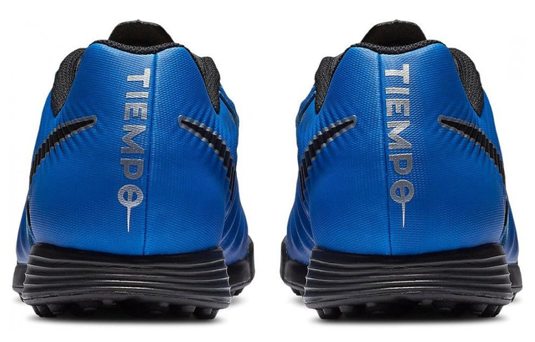 Purchase 耐吉 Tiempo 传奇X 7 学院 TF 草地足球鞋 藍黑色