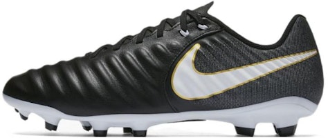 Nike Tiempo Ligera IV FG 'Black White Gold' 897744-002 Nike Tiempo Ligera IV FG 'Black White Gold' 897744-002