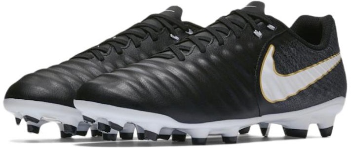 耐克Tiempo Ligera IV FG '黑白金'足球鞋 897744-002 Lookbook 耐克Tiempo Ligera IV FG '黑白金'足球鞋 897744-002