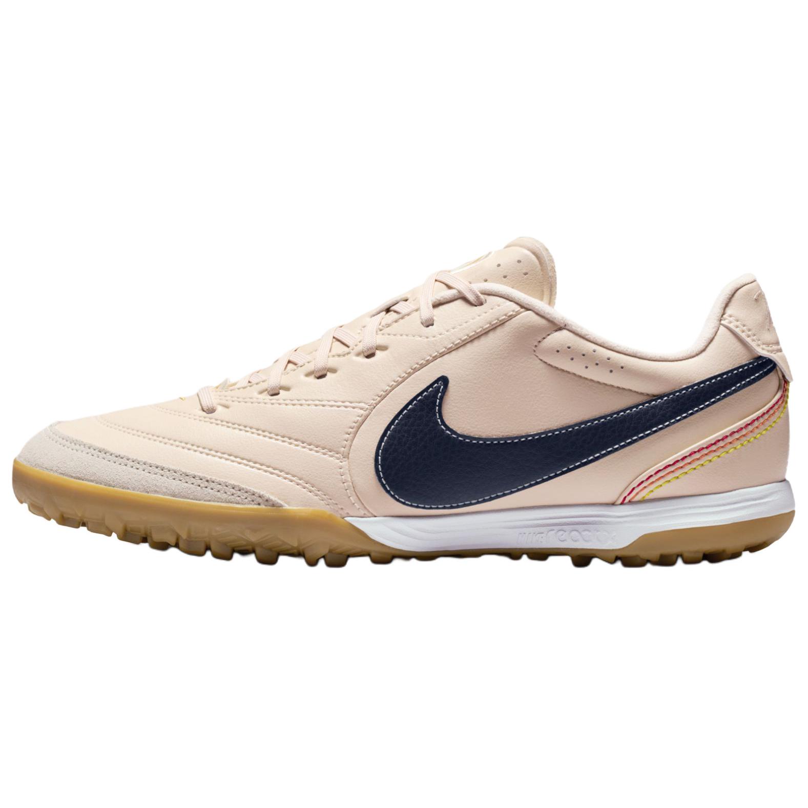 Nike Tiempo Ligera Pro Heritage Soccer Shoes Light Blue and Beige IR2226-240