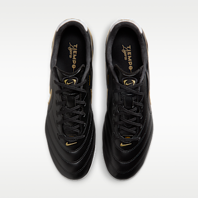 Shop Nike Tiempo Ligera Pro Botas de Fútbol Negro/Blanco HQ3158-010