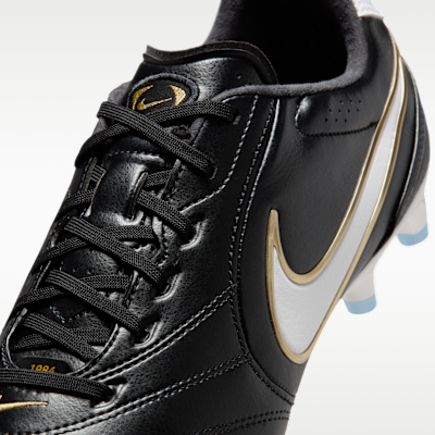 Cheap Nike Tiempo Ligera Pro Botas de Fútbol Negro/Blanco HQ3158-010