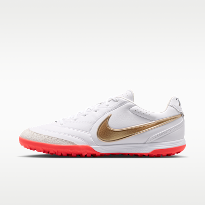 Nike Tiempo Ligera Pro Soccer Cleats White/Bright Crimson/Blur IB4477-101