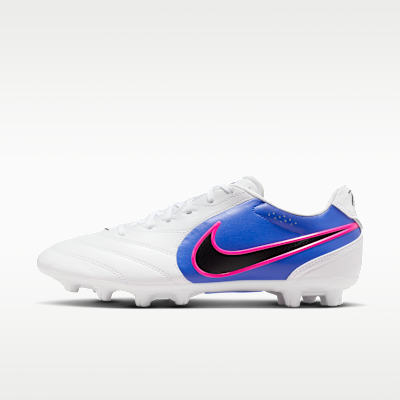 Nike Tiempo Ligera Pro Soccer Cleats White/Racer Blue/Pink Blast/Black IM6960-146