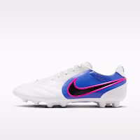 Nike Tiempo Ligera Pro Soccer Cleats White/Racer Blue/Pink Blast/Black IM6960-146 Nike Tiempo Ligera Pro Soccer Cleats White/Racer Blue/Pink Blast/Black IM6960-146