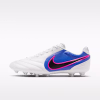 Nike Tiempo Ligera Pro Soccer Cleats White/Racer Blue/Pink Blast/Black IO9609-146 Nike Tiempo Ligera Pro Soccer Cleats White/Racer Blue/Pink Blast/Black IO9609-146