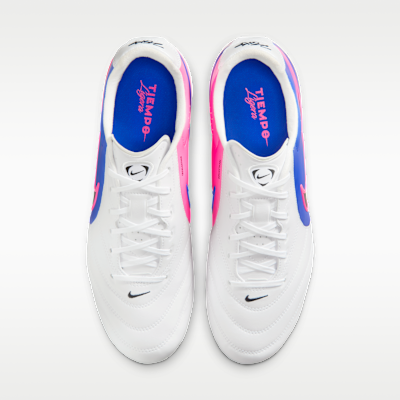 Shop Nike Tiempo Ligera Pro Botas de Fútbol Blanco/Azul Racer/Rosa Blast/Negro IM6960-146