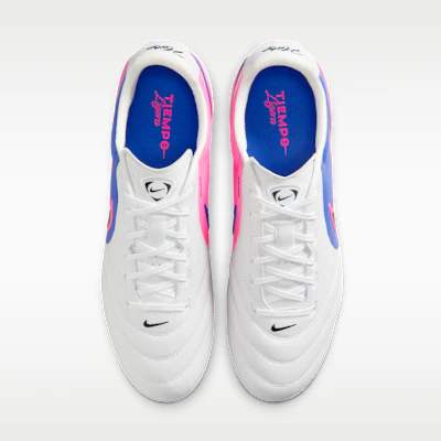 Botas de Fútbol Nike Tiempo Ligera Pro Blanco/Azul/Rosa/Negro. IO9609-146 Shop Botas de Fútbol Nike Tiempo Ligera Pro Blanco/Azul/Rosa/Negro. IO9609-146