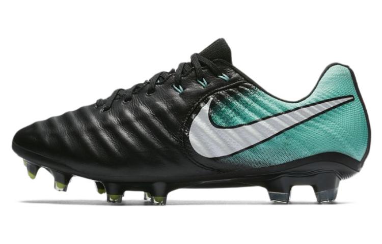 Nike Tiempo Ligera VI FG 'Black White Light Aqua' 897802-002