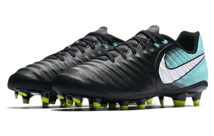 Nike Tiempo Ligera VI FG 'Black White Light Aqua' 圖 3
