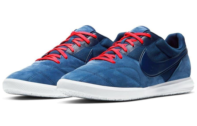 Lookbook Nike Tiempo Premier 2 Sala IC 'Biru Gelap Merah' AV3153-461