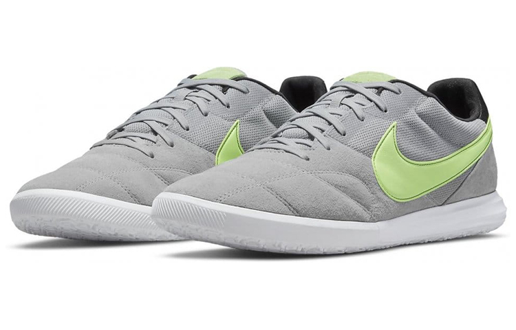 Lookbook 나이키 티엠포 프리미어 2 살라 IC '회색 형광녹색' AV3153-012