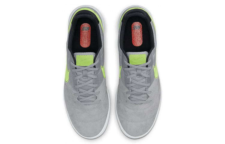 Shop 나이키 티엠포 프리미어 2 살라 IC '회색 형광녹색' AV3153-012