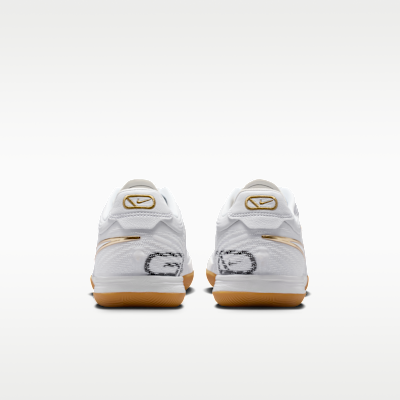 Sizing Nike Tiempo React Gato 白色/金屬金足球鞋 HQ3159-170