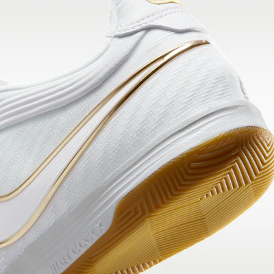 Nike Tiempo React Gato 白色/金屬金足球鞋 HQ3159-170 1