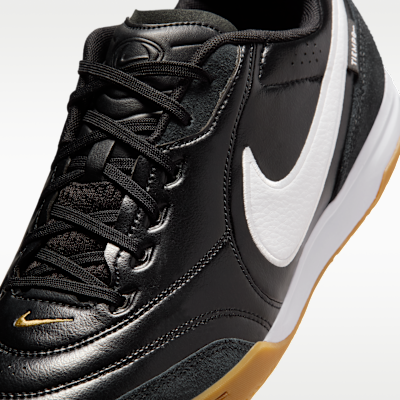 Sizing Nike Tiempo Street Gato 黑/白 足球鞋 HQ7017-010