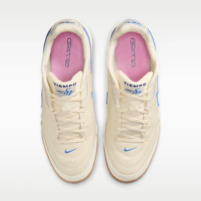 Nike Tiempo Street Gato PRM Coconut Milk/ Gum Medium Brown/ Biru Kristal IO9951-149 Shop Nike Tiempo Street Gato PRM Coconut Milk/ Gum Medium Brown/ Biru Kristal IO9951-149