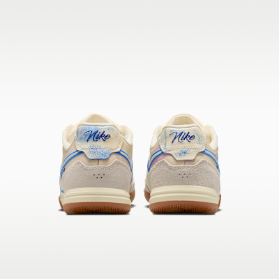 Details for Nike Tiempo Street Gato PRM Coconut Milk/ Gum Medium Brown/ Biru Kristal IO9951-149