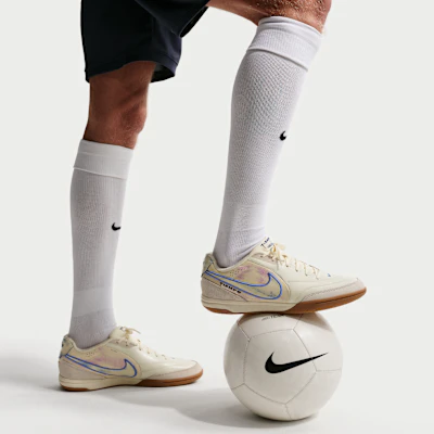 Nike Tiempo Street Gato PRM Coconut Milk/Gum Bruin/Blauw Kristal IO9951-149 2