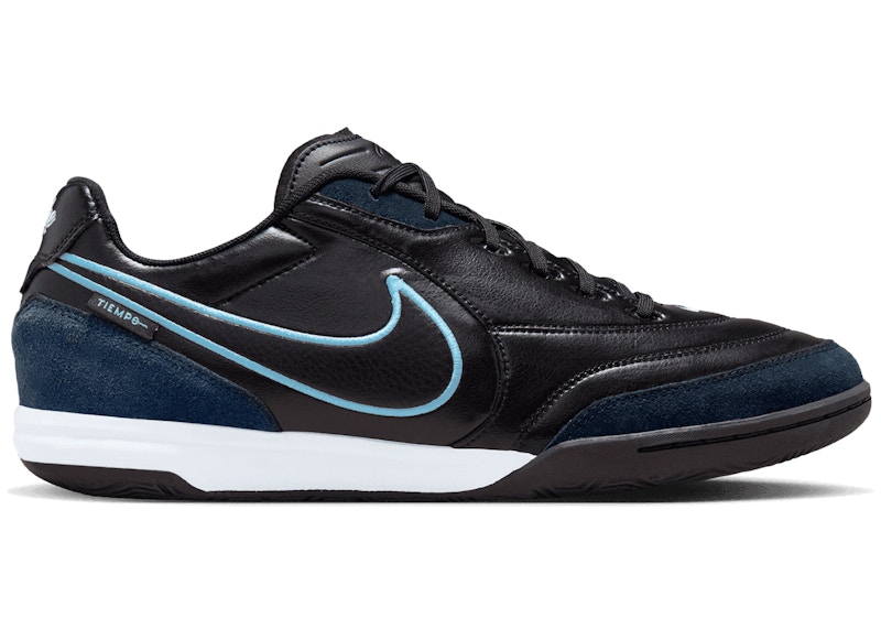 Nike Tiempo Streetgato IC Low 'Black Ice Blue'