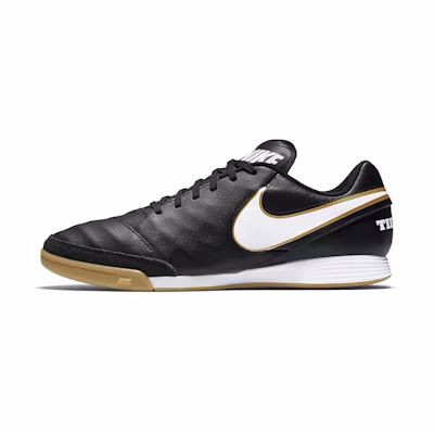 Nike TiempoX Genio 2 Leather IC 'Black Gum'